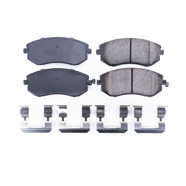 Disc Brake Pad Set - Front for 2003-2010 Subaru Forester (Powerstop 17-929)