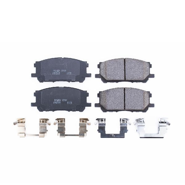 Disc Brake Pad Set - Front for 2006-2008 Lexus RX400h (Powerstop 17-1005)