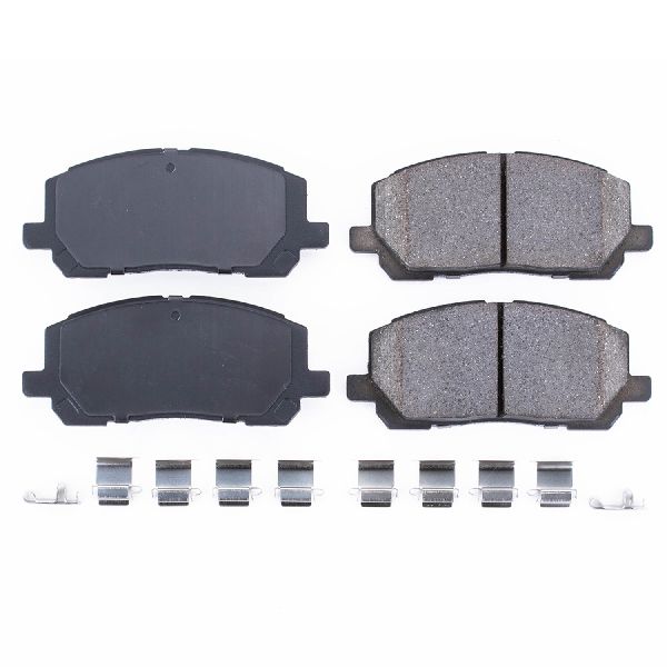 Disc Brake Pad Set - Front for 2001-2007 Toyota Highlander (Powerstop 17-884)