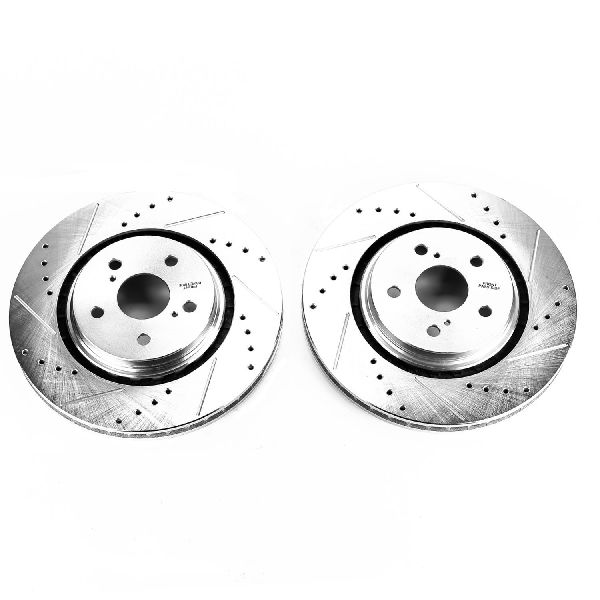 Disc Brake Rotor Set - Front for 2016-2022 Lexus RX350 (Powerstop JBR1736XPR)