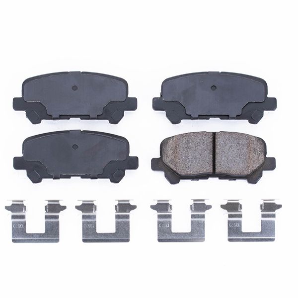 Disc Brake Pad Set - Rear for 2009-2011 Honda Pilot (Powerstop 17-1281)