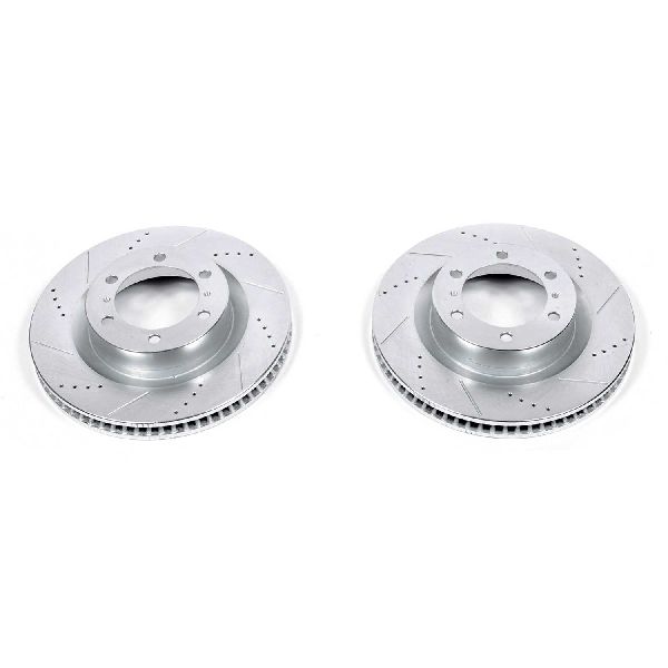 Disc Brake Rotor Set - Front for 2010-2024 Toyota 4Runner (Powerstop JBR1395XPR)