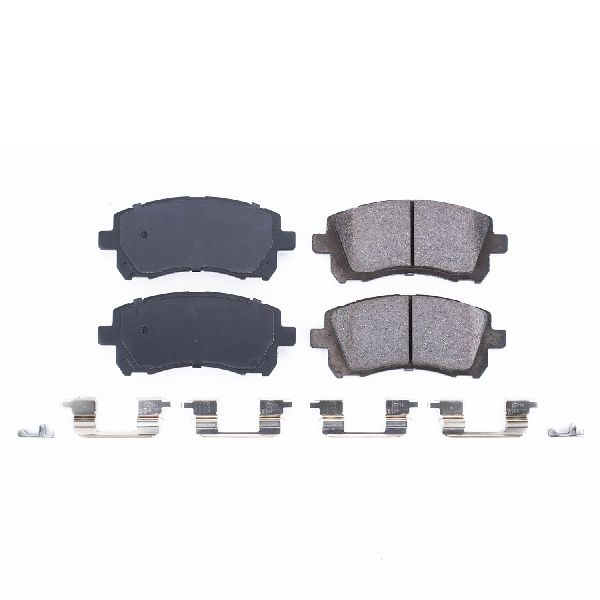 Disc Brake Pad Set - Front for 1997-2002 Subaru Legacy (Powerstop 17-721)