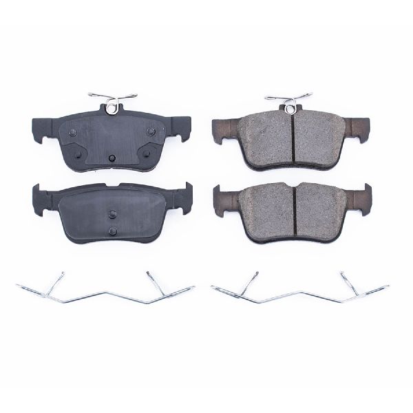 Disc Brake Pad Set - Rear for 2015-2019 Lincoln MKC (Powerstop 17-1665)