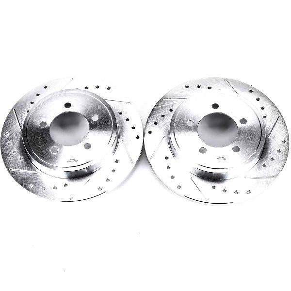 Disc Brake Rotor Set - Rear for 2002-2010 Ford Explorer (Powerstop AR8587XPR)