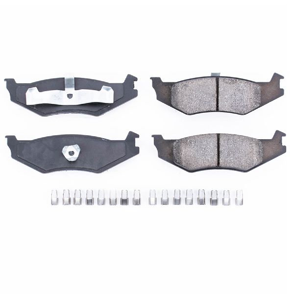 Disc Brake Pad Set - Rear for 1987-1994 Dodge Shadow (Powerstop 17-512)
