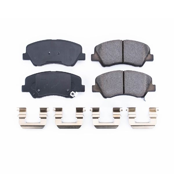 Disc Brake Pad Set - Front for 2012-2017 Kia Rio (Powerstop 17-1593)