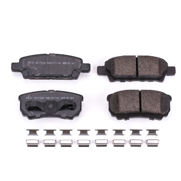 Disc Brake Pad Set - Rear for 2007-2017 Jeep Compass (Powerstop 17-1037)
