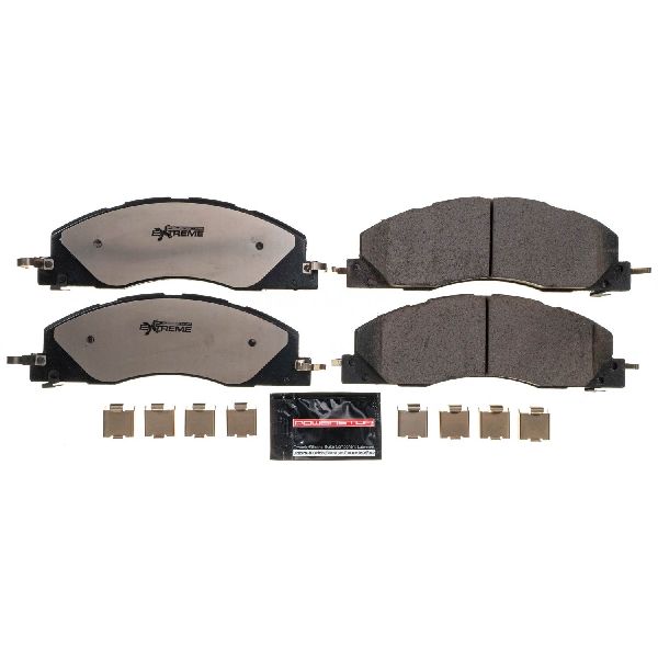 Disc Brake Pad Set - Front for 2011-2018 Ram 3500 (Powerstop Z36-1399)
