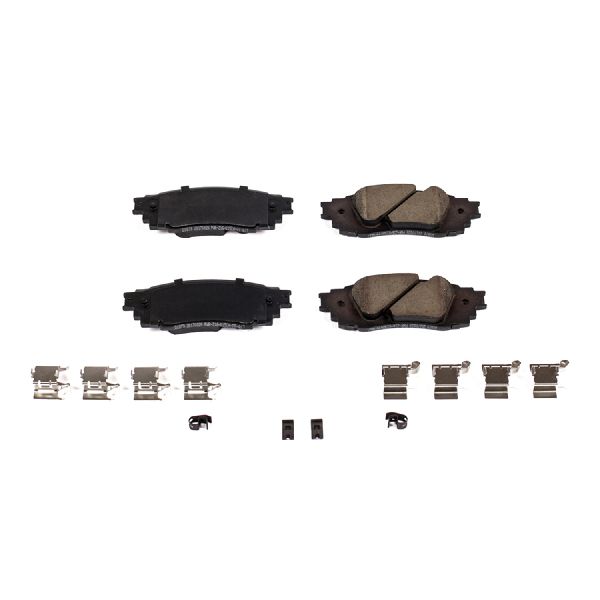 Disc Brake Pad Set - Rear for 2016-2022 Lexus RX450h (Powerstop 17-1879)