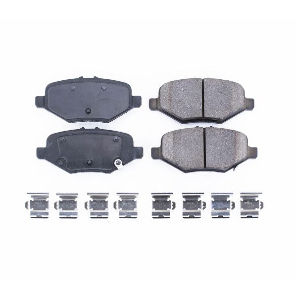 Disc Brake Pad Set - Rear for 2013-2019 Ford Explorer (Powerstop 17-1612)