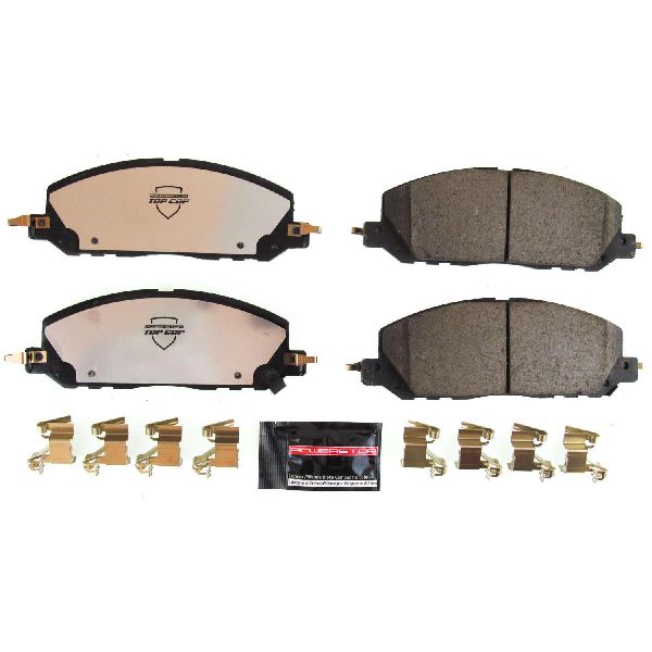 Disc Brake Pad Set - Front for 2020-2025 Ford Explorer (Powerstop Z37-2229)