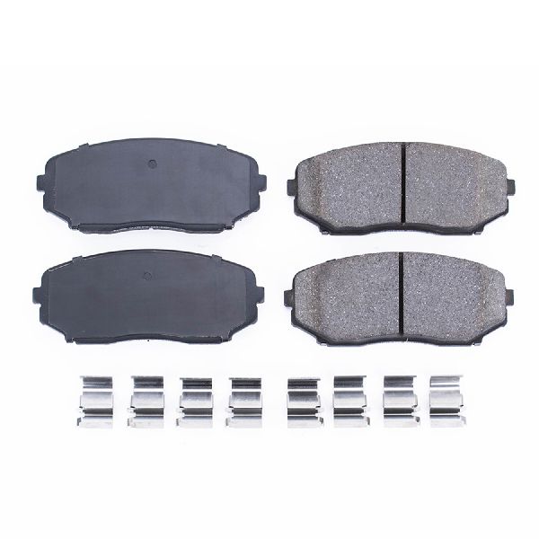 Disc Brake Pad Set - Front for 2007-2012 Mazda CX-7 (Powerstop 17-1258)