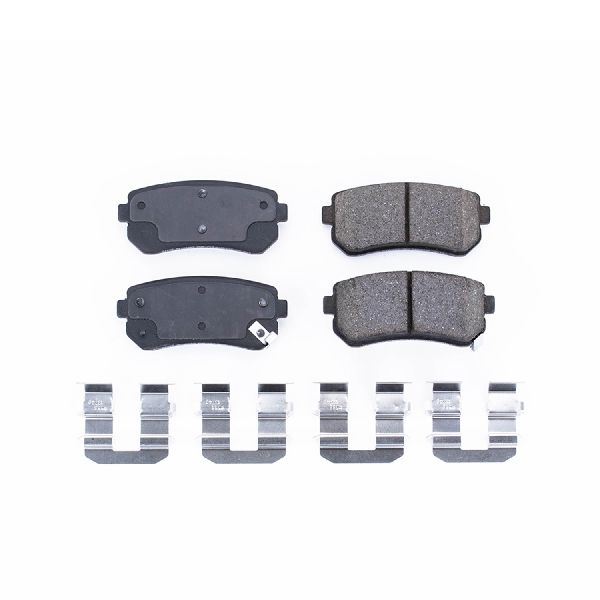 Disc Brake Pad Set - Rear for 2006-2011 Kia Rio5 (Powerstop 17-1157)