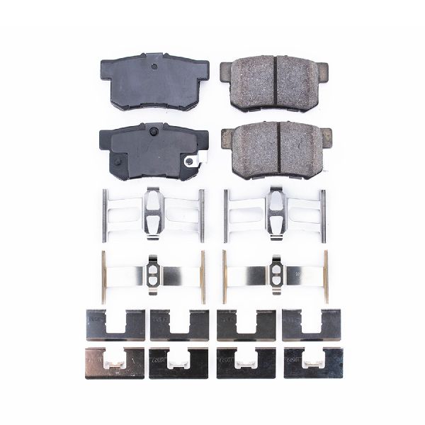 Disc Brake Pad Set - Rear for 1997-2001 Acura Integra (Powerstop 17-537)