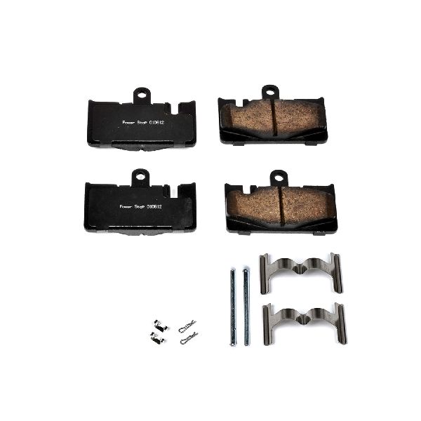 Disc Brake Pad Set - Rear for 2001-2006 Lexus LS430 (Powerstop 17-871)
