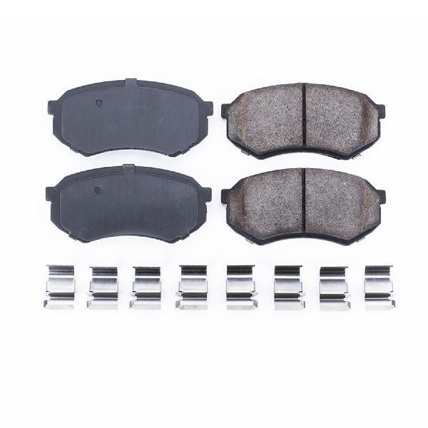Disc Brake Pad Set - Front for 1988-1991 Mazda 929 (Powerstop 17-389)