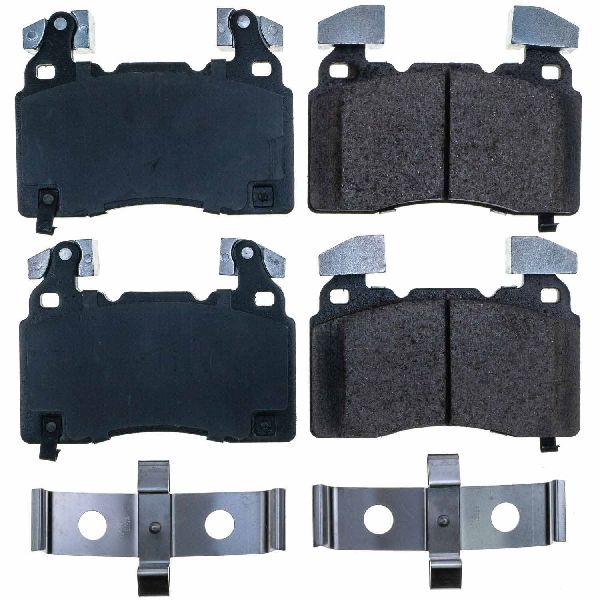 Disc Brake Pad Set - Front for 2012-2021 Tesla S (Powerstop 17-1474A)