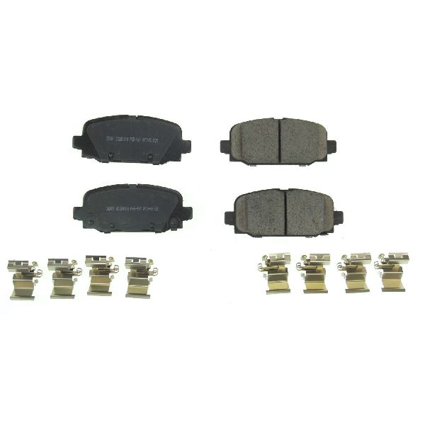 Disc Brake Pad Set - Rear for 2018-2025 Jeep Compass (Powerstop 17-2081)