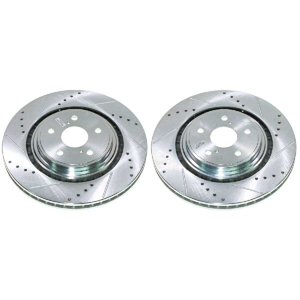 Disc Brake Rotor Set - Front for 2023-2024 Lexus RX350 (Powerstop JBR1911XPR)