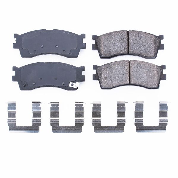 Disc Brake Pad Set - Front for 2001 Kia Sephia (Powerstop 17-889)