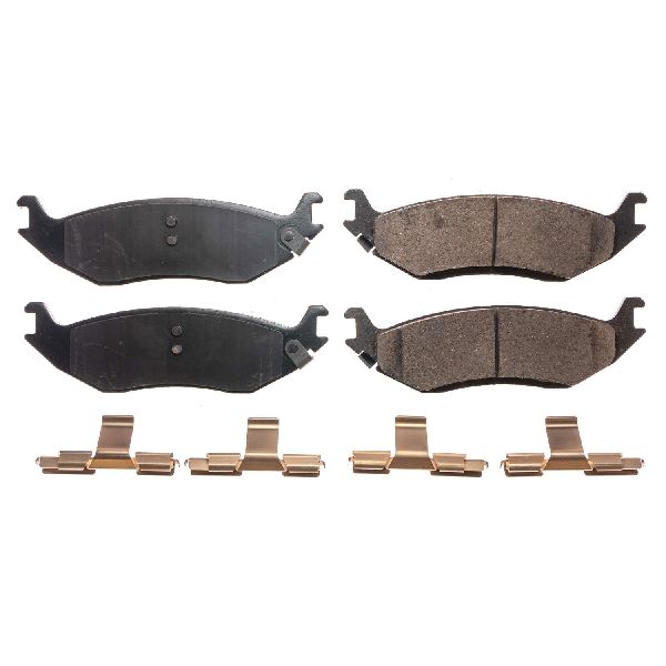 Disc Brake Pad Set - Rear for 2003-2009 Dodge Durango (Powerstop 17-898)