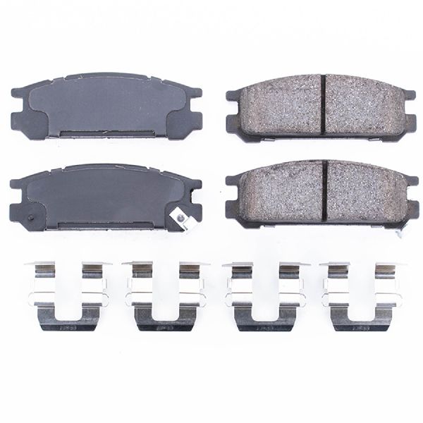Disc Brake Pad Set - Rear for 1993-1999 Subaru Impreza (Powerstop 17-471)