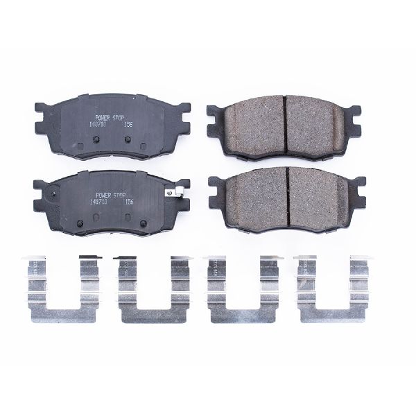 Disc Brake Pad Set - Front for 2006-2011 Kia Rio5 (Powerstop 17-1156)