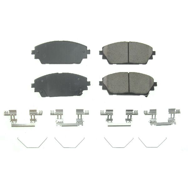 Disc Brake Pad Set - Front for 2019-2024 Mazda 3 (Powerstop 17-2218)