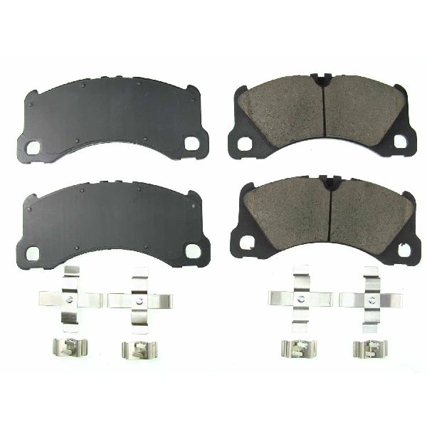 Disc Brake Pad Set - Front for 2013-2019 Porsche Cayenne (Powerstop 17-1577)