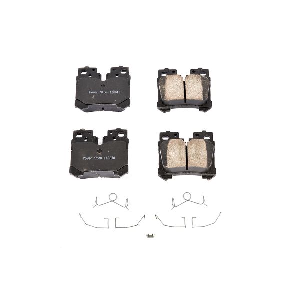 Disc Brake Pad Set - Rear for 2008-2016 Lexus LS600h (Powerstop 17-1283)