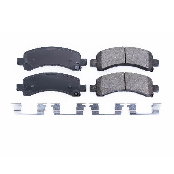 Disc Brake Pad Set - Rear for 2003-2020 Chevrolet Express 3500 (Powerstop 17-974)