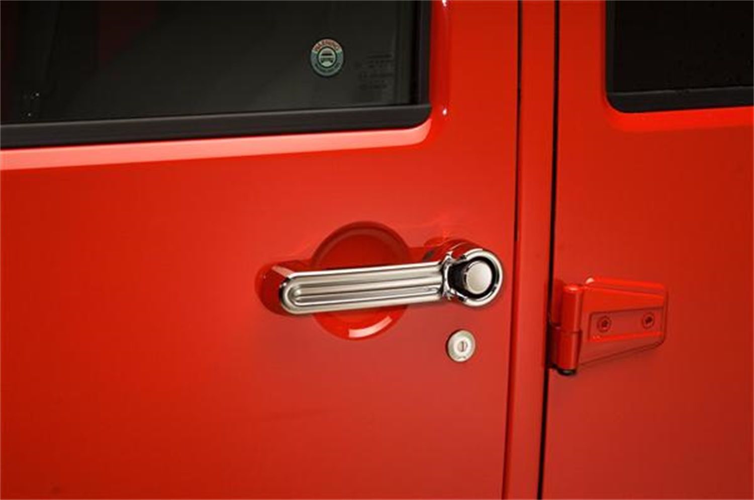 2019, 2018, 2017, 2016, 2015, 2014, 2013, 2012, 2011, 2010, 2009, 2008, 2007 Jeep Wrangler Exterior Door Handle Cover