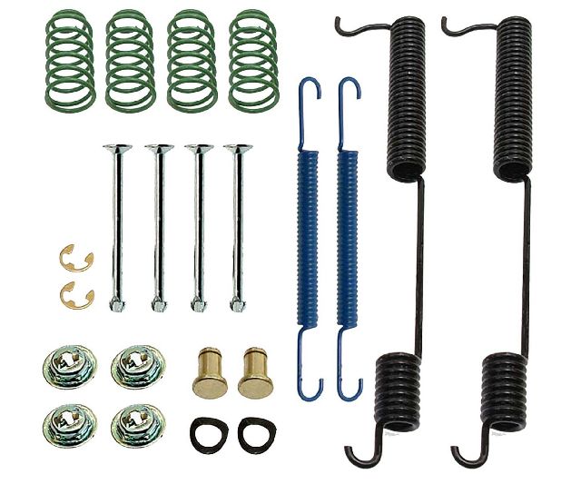 Drum Brake Hardware Kit - Rear for 1988-1999 GMC C1500 (Raybestos H7276)