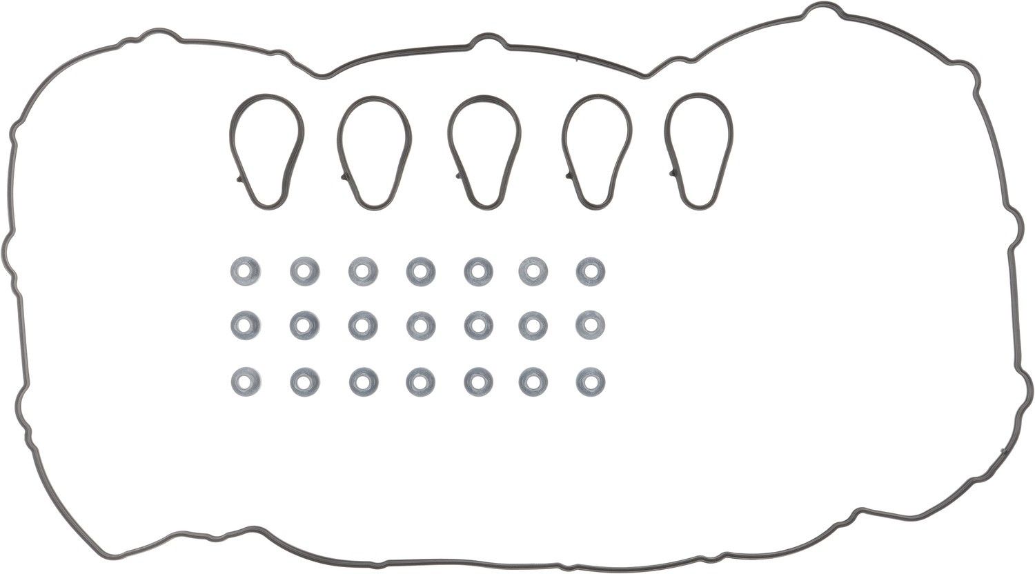 2010, 2009 Hummer H3T Engine Valve Cover Gasket Set