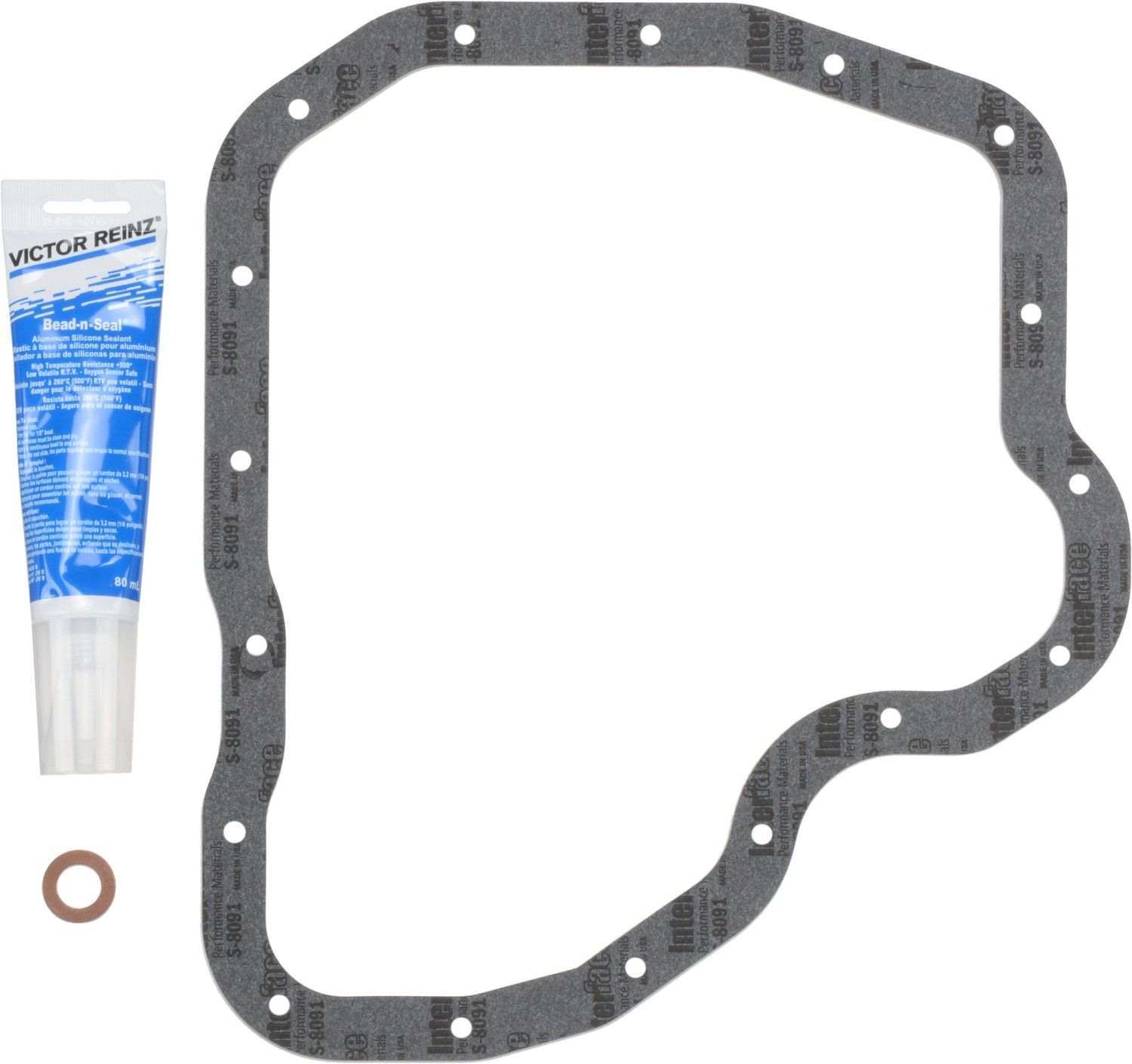 2006 Hummer H1 2500 Engine Oil Pan Gasket Set