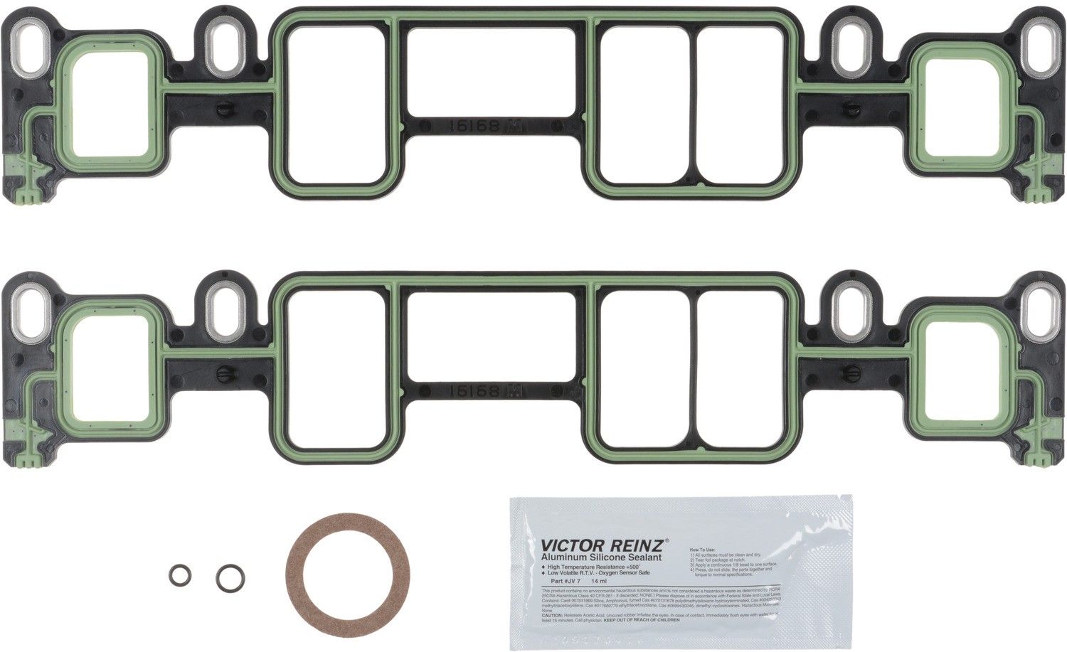 2005, 2004, 2003, 2002, 2001, 2000, 1999, 1998, 1997, 1996 GMC Jimmy Engine Intake Manifold Gasket Set