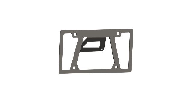 Road Armor License Plate Bracket 