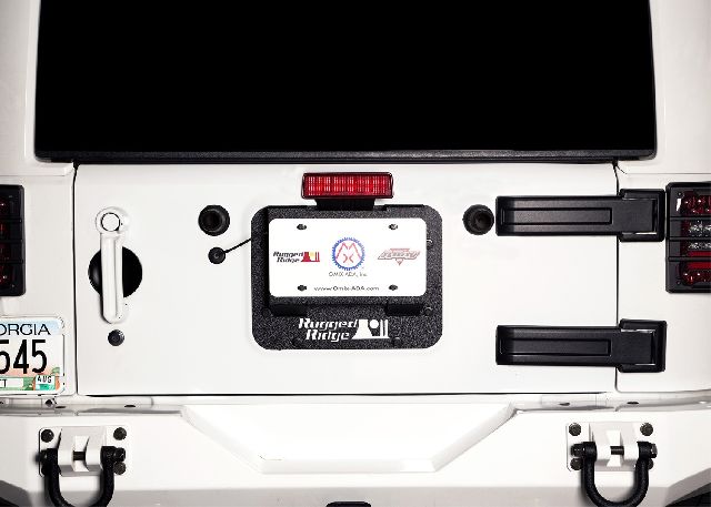 Rugged Ridge Spare Tire Carrier Delete Plate 