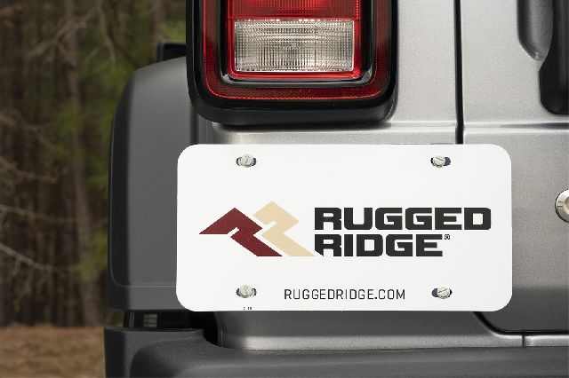 Rugged Ridge License Plate Bracket 