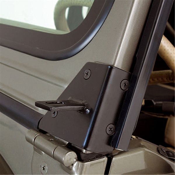 Rugged Ridge Windshield Hinge Light Bracket 