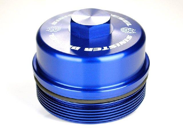 Sinister Diesel Fuel Filter Cap 