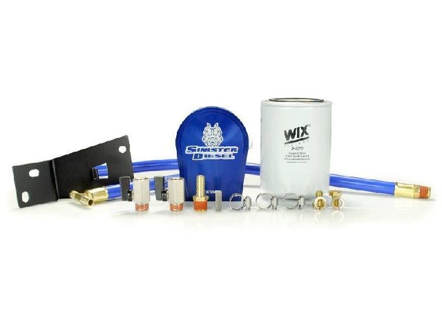 Sinister Diesel Engine Coolant Filter Adapter 