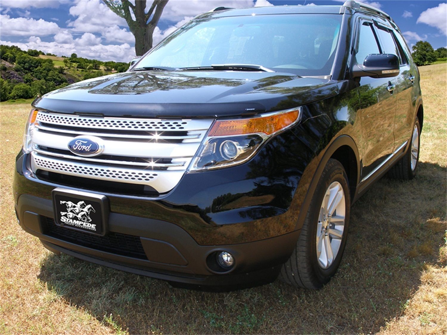 2017, 2016, 2015, 2014, 2013, 2012, 2011 Ford Explorer Hood Deflector