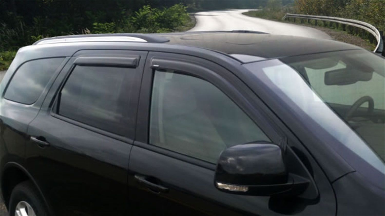 2024, 2023, 2022, 2021, 2020, 2019, 2018, 2017, 2016, 2015, 2014, 2013, 2012, 2011 Dodge Durango Side Window Deflector