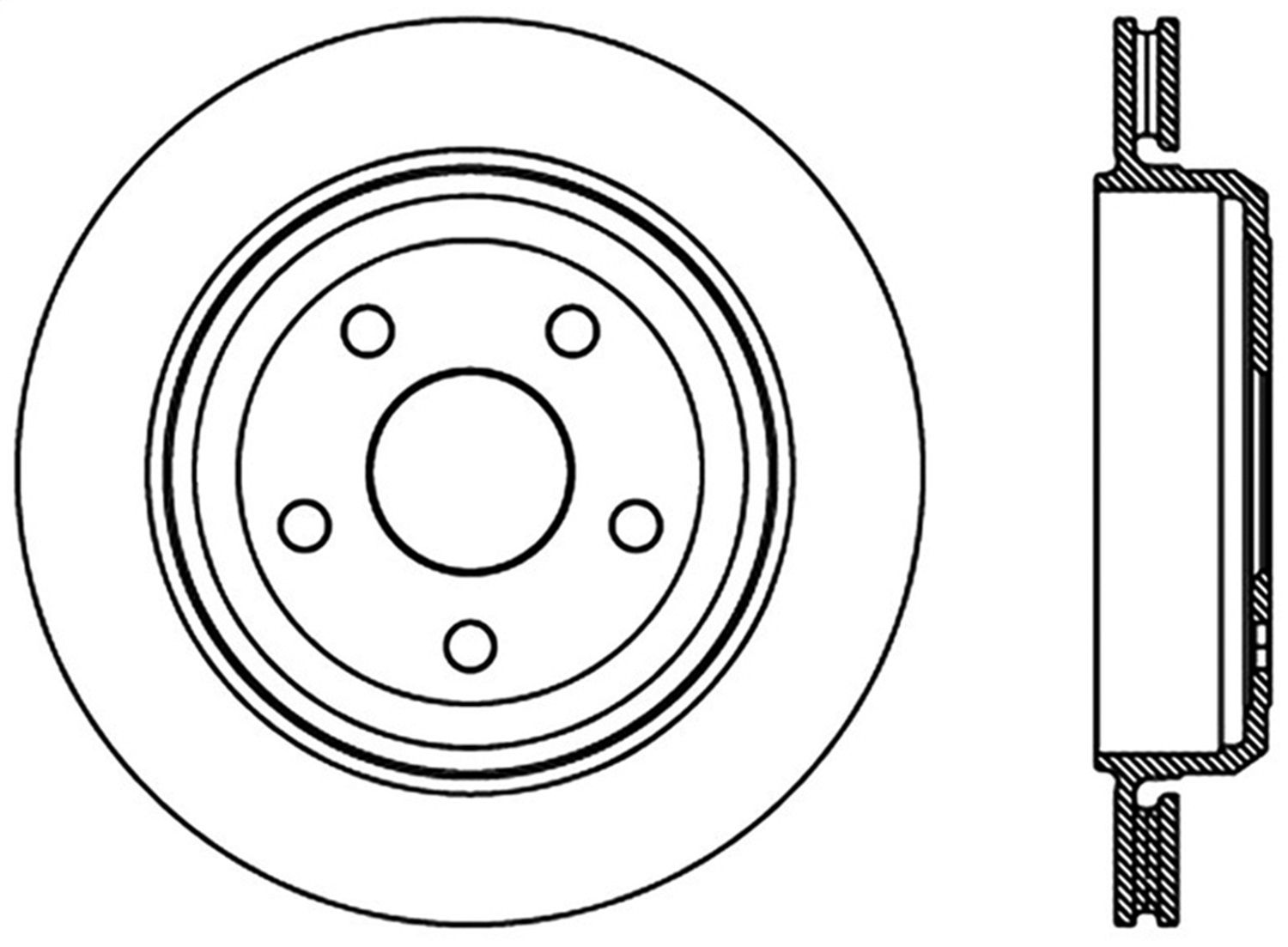 2019, 2018, 2017, 2016, 2015, 2014, 2013, 2012, 2011 Dodge Durango Disc Brake Rotor