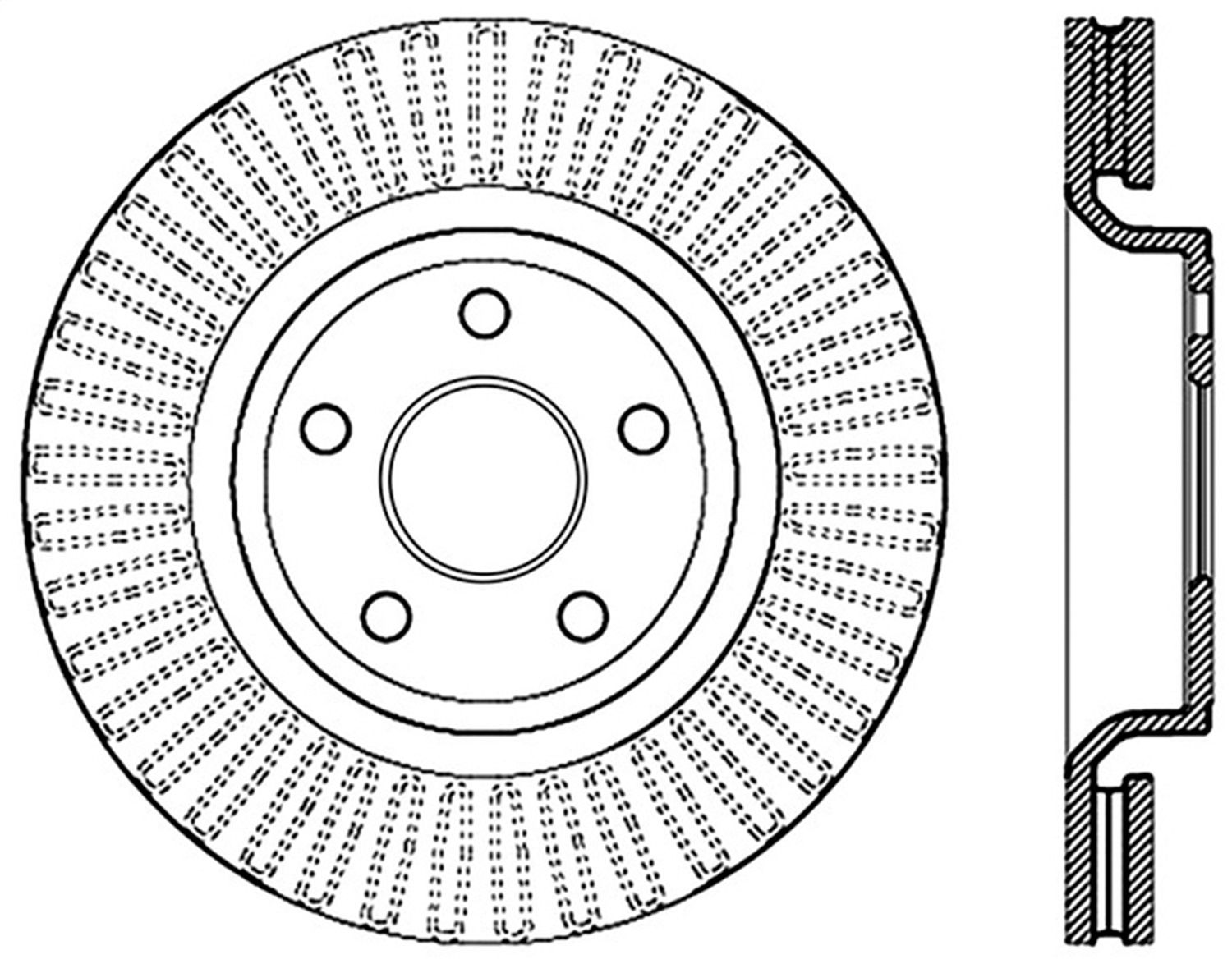 2020, 2019, 2018, 2017, 2016, 2015, 2014, 2013, 2012, 2011 Dodge Durango Disc Brake Rotor