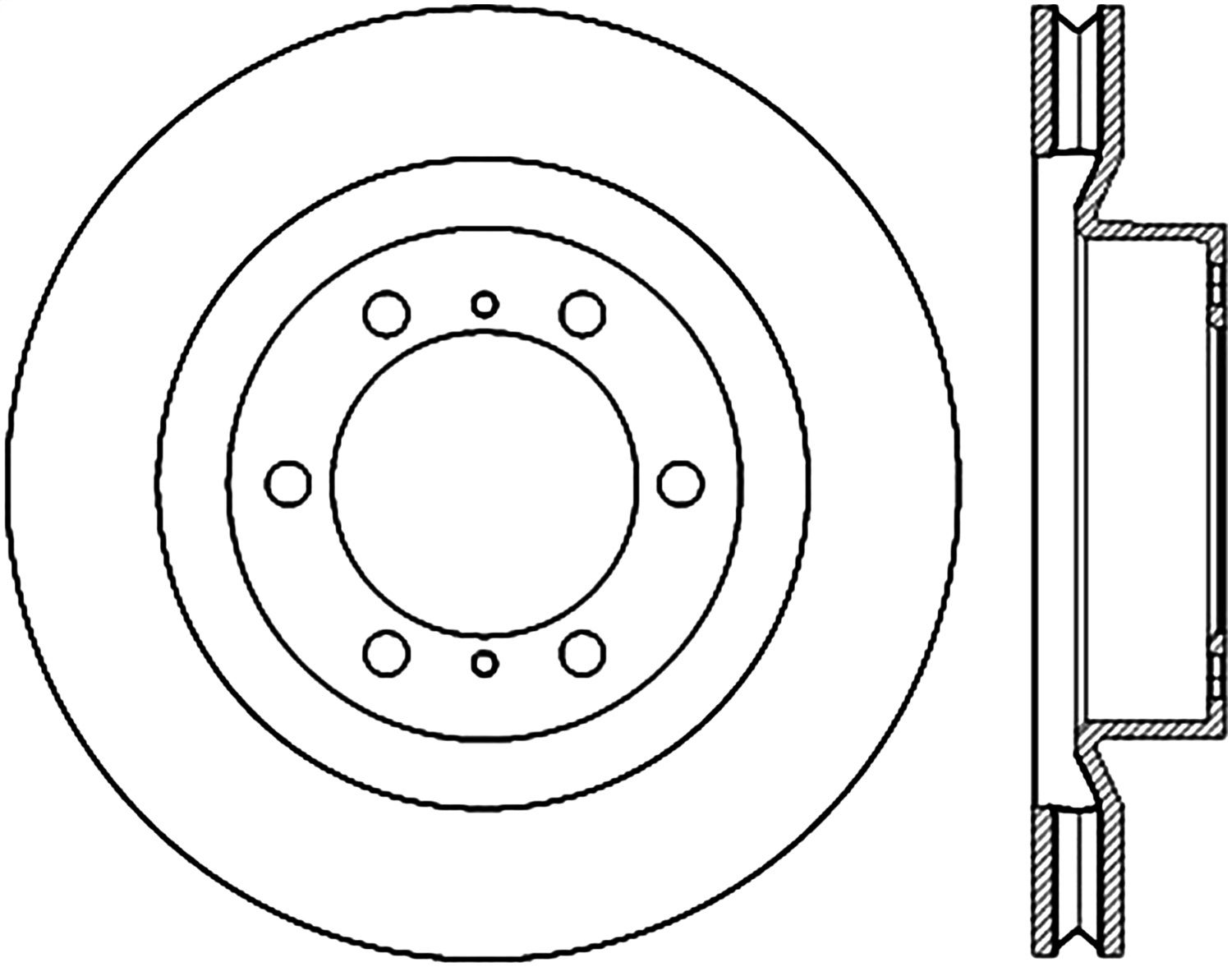 2020, 2019, 2018, 2017, 2016, 2015, 2014, 2013, 2012, 2011, 2010 Lexus GX460 Disc Brake Rotor