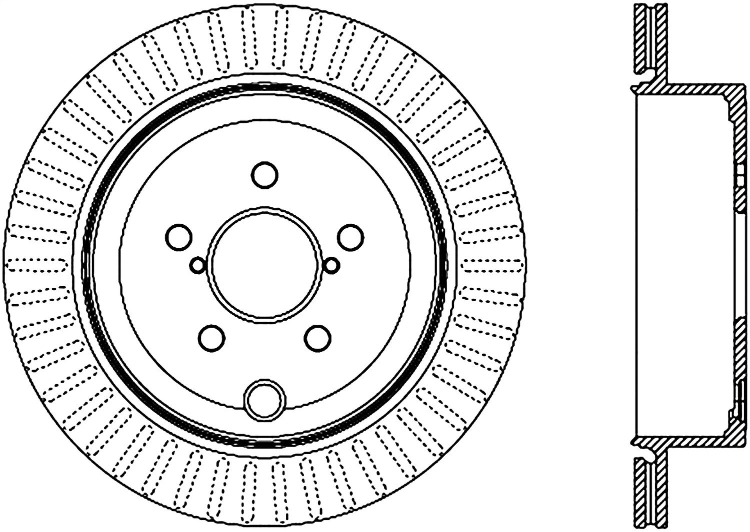 2014, 2013, 2012, 2011, 2010 Subaru Outback Disc Brake Rotor