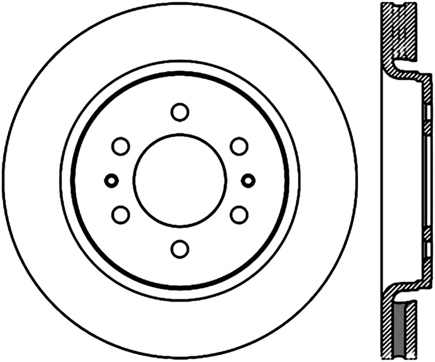 2020, 2019, 2018, 2017, 2016, 2015, 2014, 2013, 2012, 2011, 2010, 2009, 2008, 2007 Ford Expedition Disc Brake Rotor